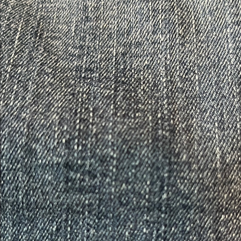 Guess High Rise Blue Jeans with Tapered Zippered Leg - Picture 14 of 16
